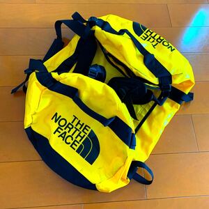 ノースフェイス ドラムバッグ ボストンバッグ スポーツ ダッフルバッグ LARGE イエロー THE NORTH FACE
