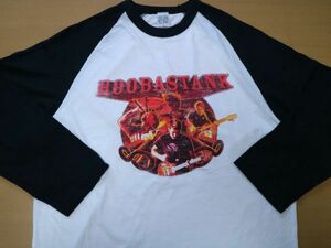 稀少! デッドストック HOOBASTANK 00s 2004年 USA製 L フーバスタンク ビンテージ バンド 7分袖 Ｔシャツ/ONE OK ROCK MAN WITH A MISSION