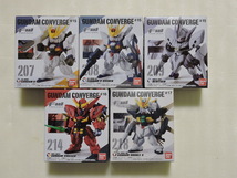 【即決】【同梱可能】　GUNDAM CONVERGE　ガンダムコンバージ　ガンダムＸ　ディバイダー　ベルティゴ　ヴァサーゴ　ダブルＸ　５個セット_画像1