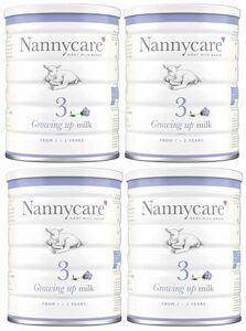 [900g 4 жестяная банка комплект *1 лет из ]Nannycare Growing up milk Goat Milk Based.. для коза молоко [ Англия прямая поставка ]