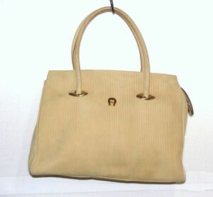 AIGNER(アイグナー) ヌバック　ハンドバッグ　827729BL128-317B