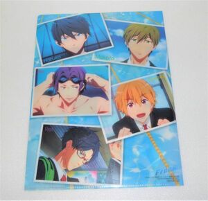 Free!/岩蔦高校水泳部　A4クリアファイル2種　Animage付録　952122BL14-213H