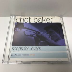 CD CHET BAKER - SONGS FOR LOVERS チェット・ベイカー ジャズ　 _(J1)