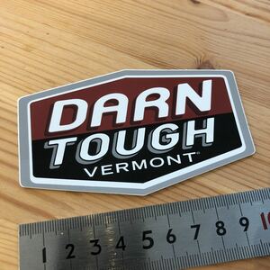 送料無料 ★即決 DARN TOUGH ステッカー ★ ダーンタフ メリノウール ソックス 靴下 シール デカール アウトドア