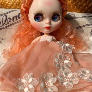 カスタムアイシードール サーモンピンクヘア