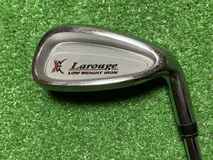 感謝セール！SAI-070　中古単品ウェッジ　Larouge　LOW WEIGHT IRON　PW　スチールシャフト　Flex 不明