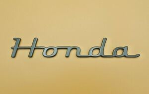  Honda HONDA Honda writing brush chronicle body Logo original handmade nameplate ( autograph emblem ) gray metallic 