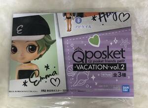 Q posket friends petit-VACATION-vol.2　販促ポスターのみ 非売品