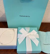 新品 正規品 ティファニー tiffany&co ブレスレット バイザヤード アクアマリン シルバー ケース巾着紙袋リボン プレゼント_画像1