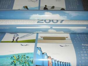 ◆ポスター◆エアバス／Airbus／3枚／2007年カレンダー／３