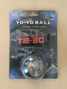 ●希少！「T2-３D YO-YO BALL」　ユニバーサル・スタジオジャパン　ターミネーター２　シュワルツェネッガー 