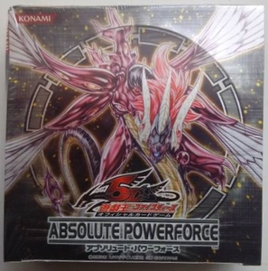 遊戯王　ABSOLUTE POWERFORCE / アブソリュート パワーフォース　未開封　遊戯王 ファイブディース オフィシャル カードゲーム