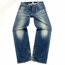 リーバイス ★ LEVIS 510 完璧な色落ち♪ デニムパンツ ジーンズ ジーパン 足長の好シルエット♪ W33 アメカジ 古着MIX PL510-0004■Ja2243_画像2