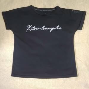 Tシャツ　キットソン　KITSON　Мサイズ　ブラック　黒　半袖　丸襟　送料無料　匿名配送