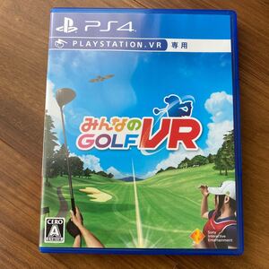 良品 PS4 PlayStation VR みんなのGOLF VR PS4ソフト