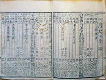 f21082102〇暦 太陽略暦 明治１０年(1877年) 頒暦證 スタンプ付〇和本古書古文書_画像5