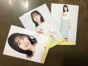 乃木坂46 向井葉月 部分空き Web限定 生写真 3種 2021.June-Ⅱ コンプ