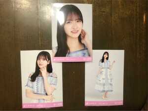 乃木坂46 金川紗耶 9thBDライブ衣装1 Web限定 生写真 3種 2021.July-Ⅱ コンプ 金川