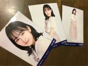 乃木坂46 向井葉月 セーラー Web限定 生写真 3種 2021.July-Ⅳ コンプ