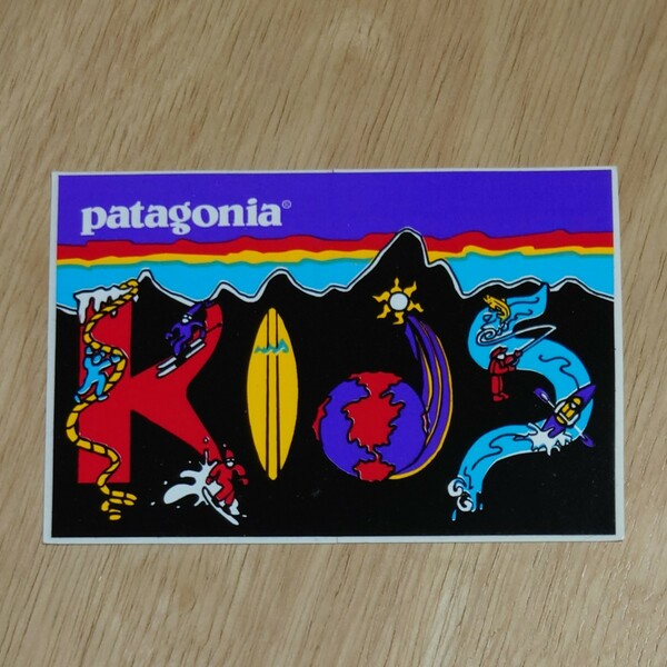 ◆ patagonia パタゴニア 廃盤品 KID'S ステッカー ◆ patagonia KIDS