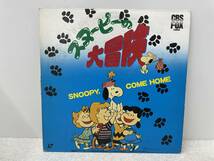 【J-3】　　スヌーピーの大冒険 SNOOPY COME HOME レーザーディスク_画像1