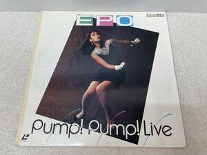 【J-3-40】　　PUMP!PUMP!Live EPO レーザーディスク