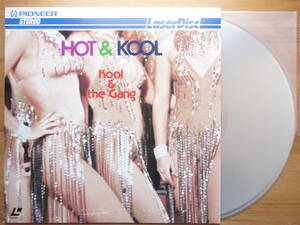 ●LD ホット＆クール / クール＆ザ・ギャング HOT & KOOL / KOOL & THE GANG ●3点落札ゆうパック送料無料 2点、3点以上SET物は1点とします