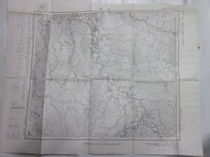 古地図　矢島　5万分の1地形図◆昭和30年◆秋田県、子吉川
