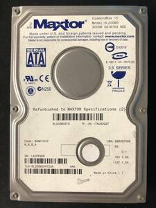【送料無料】 6L200MO 【Maxtor】 【200GB】 【3.5インチHDD】 【SATA】