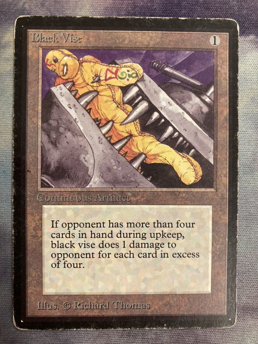 LEB ベータ 不吉の月 1枚 プレイド MTG ゲーム、おもちゃ