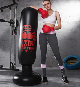 x348 160cm inflatable boxing bag boxing punch bag training fitness pump attaching 