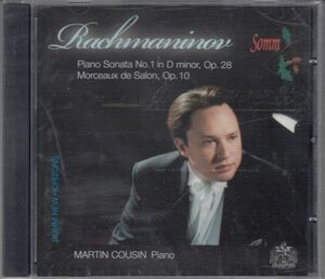 [CD/Somm]ラフマニノフ:ピアノ・ソナタ第1番ニ短調Op.10&サロン用小品Op.10/M.カズン(p) 2004.10