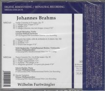 [2CD/Memories]ブラームス:ヴァイオリン協奏曲ニ長調Op.77他/Y.メニューイン(vn)&W.フルトヴェングラー&ルツェルン祝祭管弦楽団 1949.8他_画像2