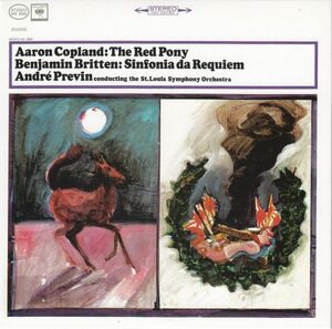 [CD/Columbia]ブリテン:シンフォニア・ダ・レクイエム他/A.プレヴィン&セントルイス交響楽団 1963.3.25