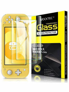 2枚セット】Nintendo Switch Lite ガラスフィルム 旭硝子製 高透過率 Nintendo Switch Lite フィルム 強化ガラス 液晶保護 硬度9H