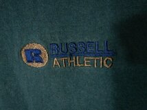 to3464　レア　RUSSELL　ATHLETIC　ラッセル　アメリカ製　vintage　ビンテージ　半袖　tシャツ　刺繍　ロゴ　人気　送料格安_画像4