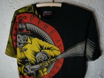 to3501　激レア　ROCKY Shoes ＆ Boots　ロッキー　vintage　ビンテージ　アメリカ製　消防隊　ファイヤー　レスキュー　プリント　tシャツ_画像2