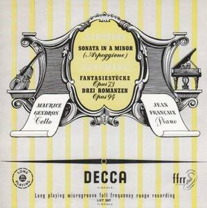 [CD/Decca]シューマン:チェロ協奏曲他/M.ジャンドロン&E.アンセルメ&スイス・ロマンド管弦楽団 1953他