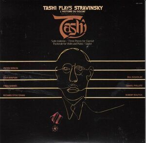[CD/Sony]ストラヴィンスキー:兵士の物語&パストラール&クラリネットのための3つの小品&イタリア組曲他/タッシ 1976