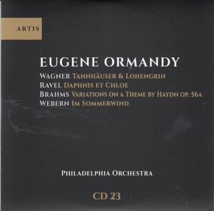 [CD/Artis]ワーグナー:歌劇「タンホイザー」序曲他/E.オーマンディ&フィラデルフィア管弦楽団 1964.12.7他