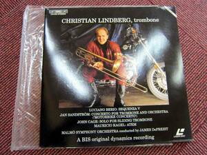  Lindberg trombone laser disk non-standard-sized mail 