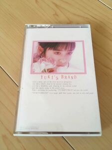 極美品 カセットテープ 斉藤由貴 YUKI'S BRAND best album 昭和 レトロ 当時物 廃盤 昭和レトロ 