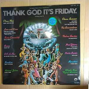 OST「イッツ・フライデイ Thank God It's Friday」邦LP 1978年 2枚組LP＋片面12 ボックス★★ドナ・サマー
