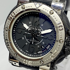 アクアノウティック AQUANAUTIC サブコマンダー デイデイト NK3H00327 メンズ 自動巻 黒文字盤 腕時計 CD1888357