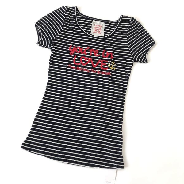 新品未使用■INGNI イング■カットソー ボーダー Tシャツ