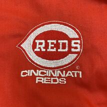 MLB シンシナティ レッズ Cincinnati Reds レッド ビンテージ コットンジャケット ブルゾン Mサイズ 80s 80年代 90s ビンテージ■CA81_画像4