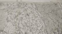 　古地図 　松本　長野県　地図　資料　46×57cm　　明治43年測量　　昭和29年印刷　発行　B_画像6