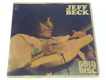 Y-051a LP JEFF BECK ジェフ・ベック 『 GOLD DISC ゴールド・ディスク 』 EPIC ECPN-23 歌詞 付 LPレコード_画像1