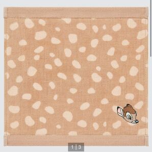 ユニクロ ディズニー ファーリー フレンズ ハンカチ バンビ