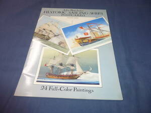 洋書/　帆船ポストカードブック「HISTORIC　SAILING　SHIPS　POSTCARDS」JOHN　BATCHELOR　